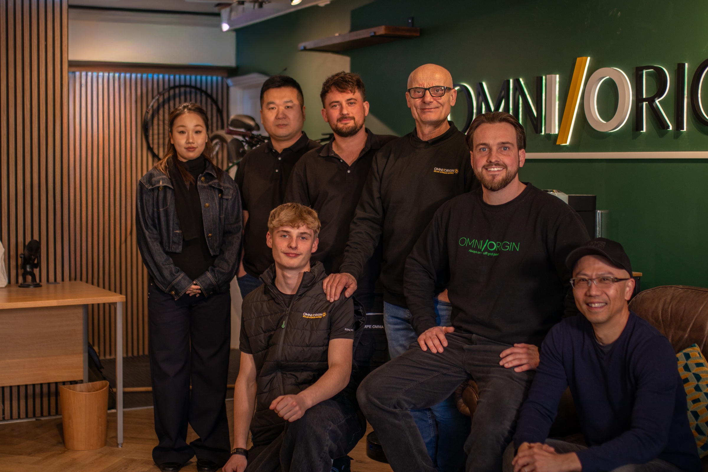 The OmniOrigin team at the Stonehouse office